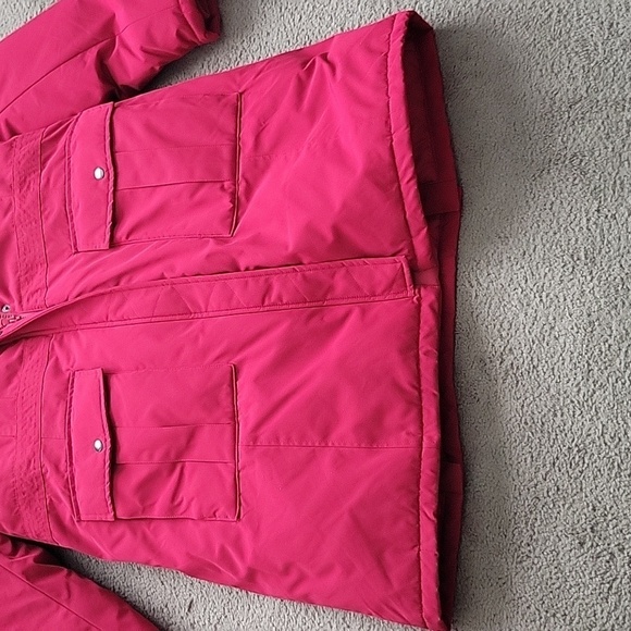 NWT Woman Within Feather Down Faux Fur Lined Hood Parka - Picture 2 of 14